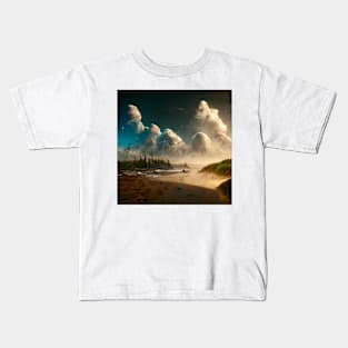 Mystical Beach #4 Kids T-Shirt